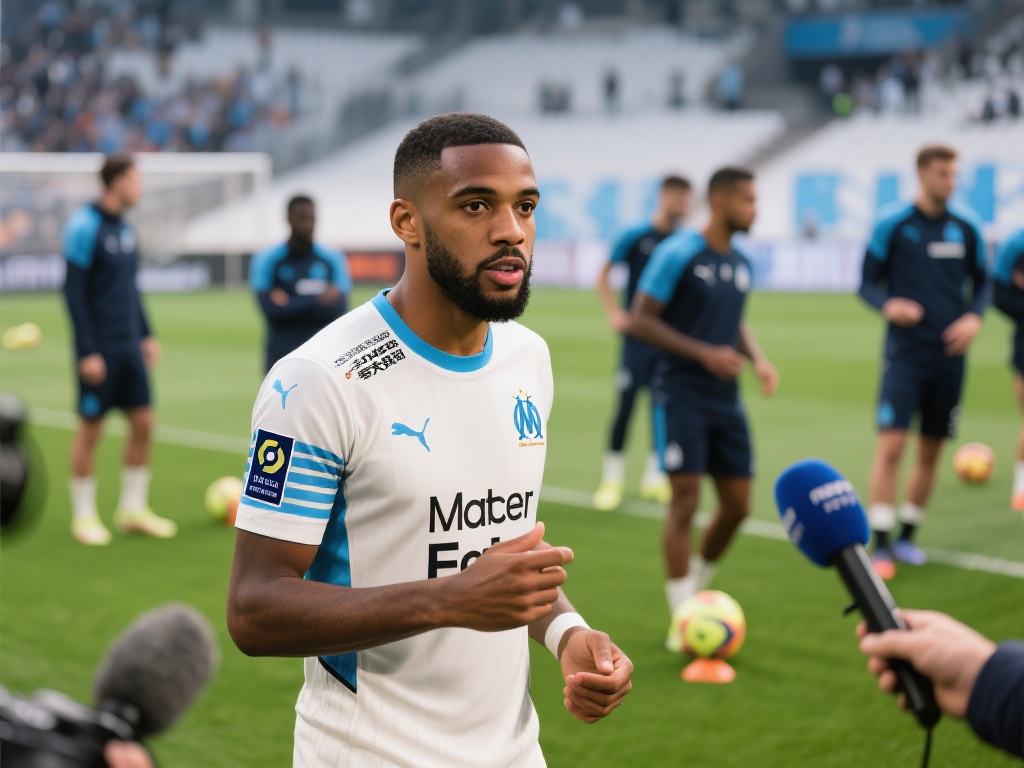 记者报道引争议：关于马赛队员是否罢训
