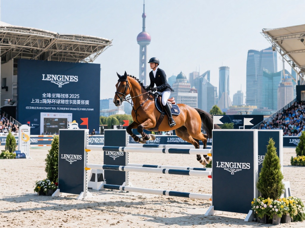 当全球马术爱好者的目光聚焦于上海，202