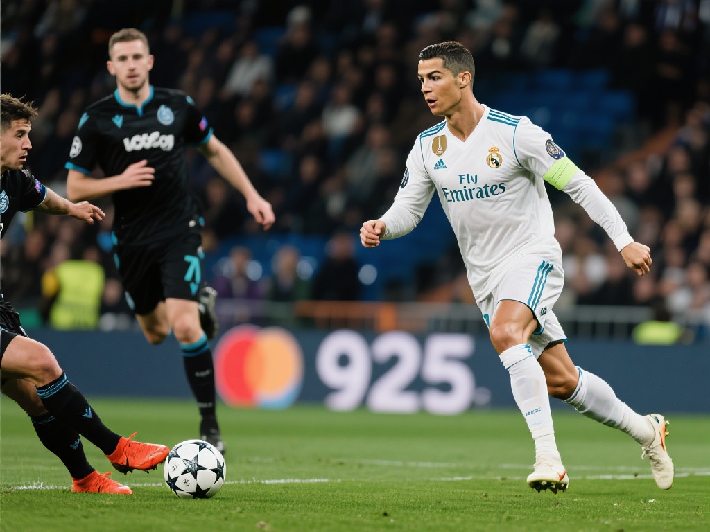 除了无私举动，C罗在本场比赛中展现了全能